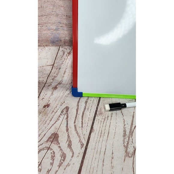 Dry Eraser Whiteboard With Magnetic Marker  12"x8" DOES NOT HANG BY MAGNET - Picture 11 of 12